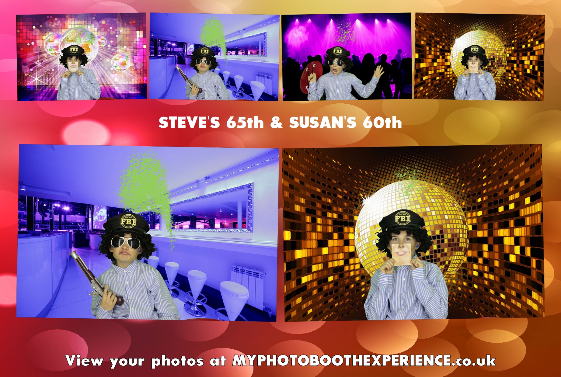 Steve's 65th & Susan 60th Birthday | View more photos from the event at gallery.myphotoboothexperience.co.uk/u/MyPhotoBoothExperienceLtd/Steves-65th-Susan-60th-Birthday